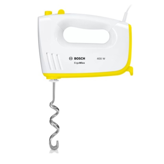 Миксер BOSCH MFQ36300Y белый/желтый