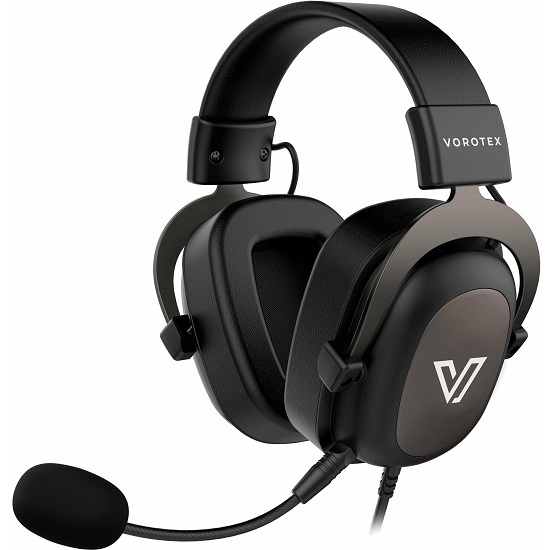 Наушники VOROTEX V2002D 3,5 мм чёрный