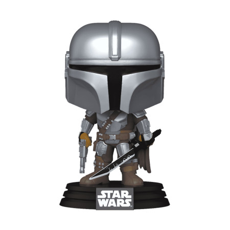 Фигурка Funko POP! Bobble Star Wars Mandalorian S9 The Mandalorian w/Darksaber (663) 76550