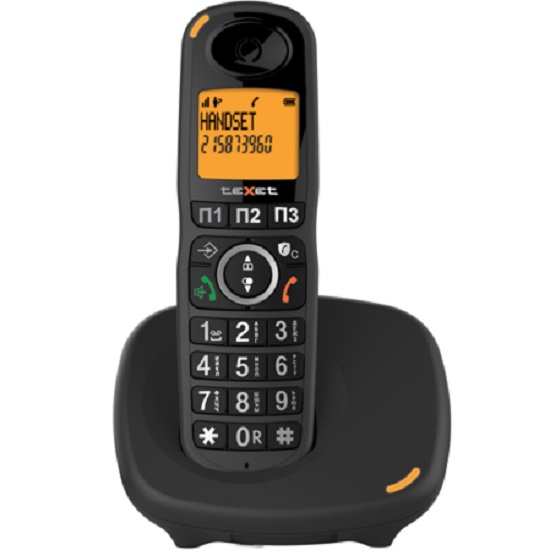 Радиотелефон TEXET TX-D8905A черный