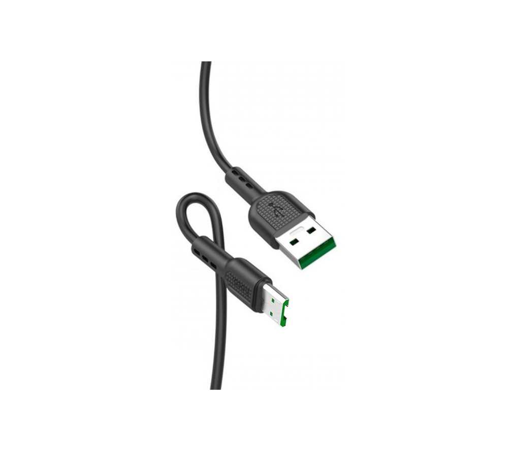 Кабель USB <--> microUSB  1.0м HOCO X33 Surge чёрный