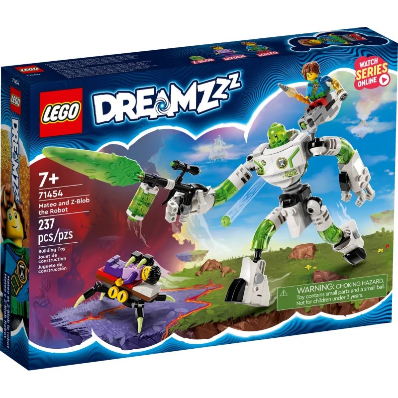 Конструктор LEGO Dreamzzz 71454 Матео и робот Z-Blob