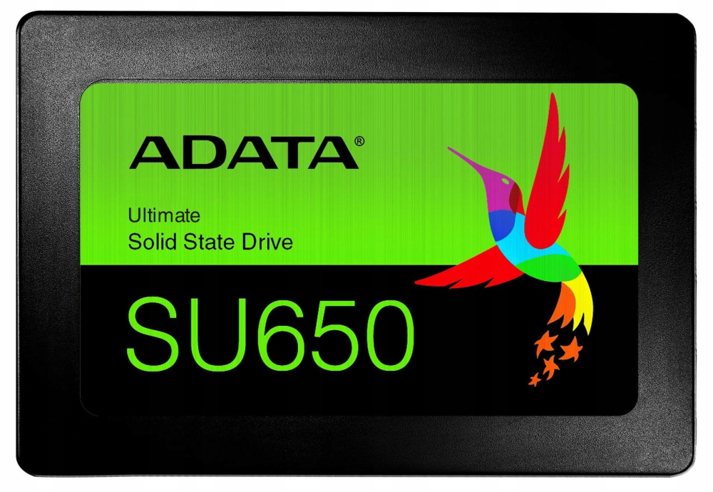 Накопитель SSD 2.5" 480Gb A-Data Ultimate SU650 (ASU650SS-480GT-R) SATA-III, R/W - 520/320 MB/s, 2.5", Silicon Motion, TLC 3D NAND