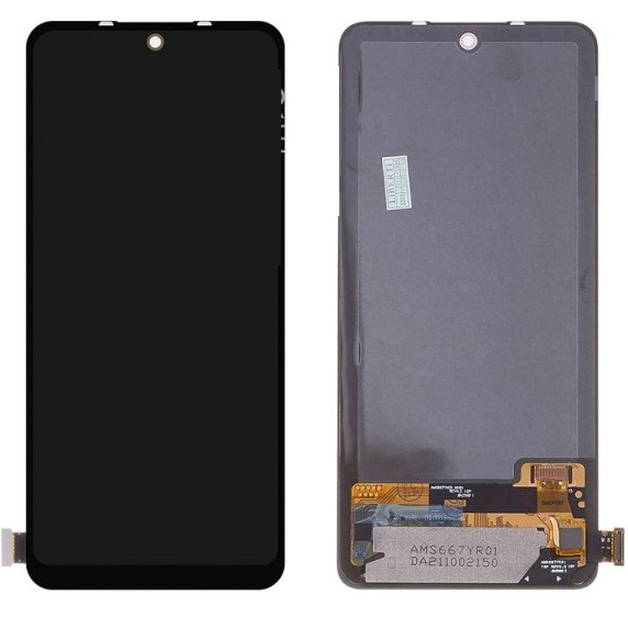 LCD дисплей для Xiaomi Redmi Note 11 Pro 4G/5G/11E Pro/10 Pro 4G/Poco X4 Pro 5G OLED (черный)