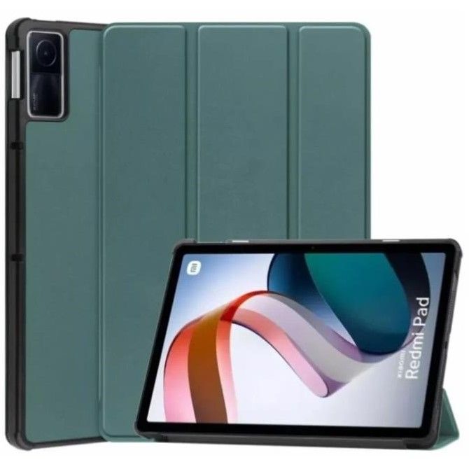 Чехол для планшета XIAOMI Redmi Pad (2022) 10.6" темно-зеленый