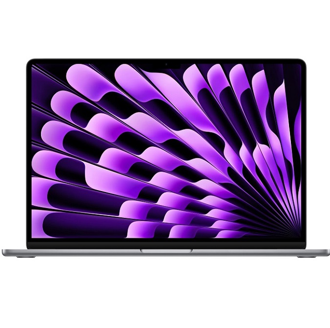 Ноутбук 15.3" Apple MacBook Air 15 (M3 Chip/ 8Gb/ 256Gb/ Apple M3 Graphics) Global, Space Grey, с русской клавиатурой