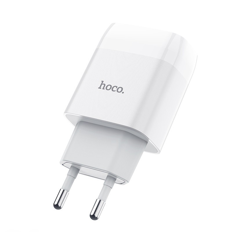 Сетевое ЗУ 1USB/1Type-C 3A HOCO C80A, Rapido, PD, QC3.0, белый