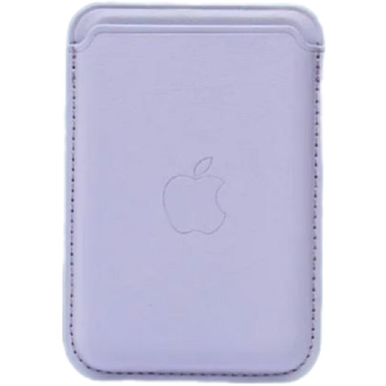 Кошелек для карт MagSafe Leather Wallet Фиолетовый