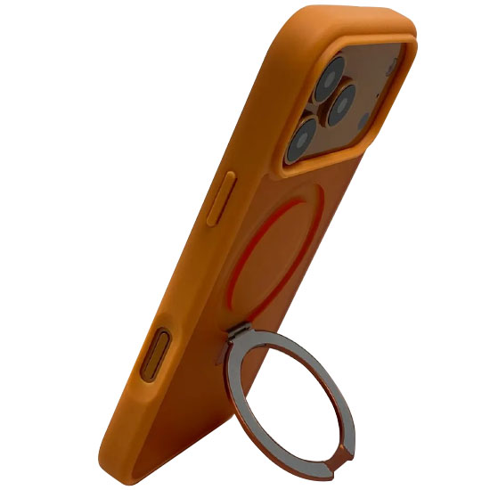 Задняя накладка KEEPHONE MAGICO MAGSAFE CASE WITH HOLD RING для iPhone 17 PRO MAX (ORANGE)