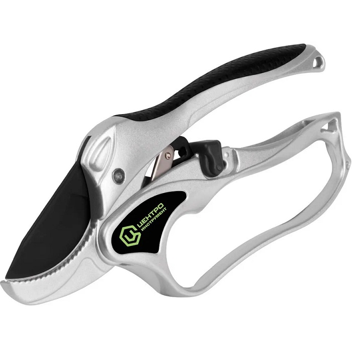 Секатор контактный ЦИ 0233, 200 мм, D30 мм, храповый механизм