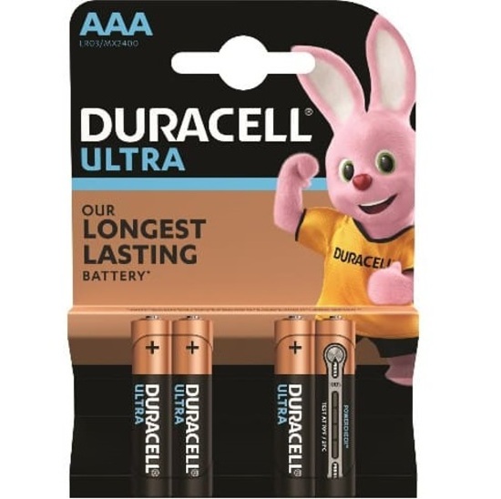 Элемент питания DURACELL LR03 BL-4 PLUS (4/40)