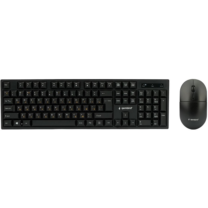 Клавиатура+мышь БП GEMBIRD KBS-6000, черный
