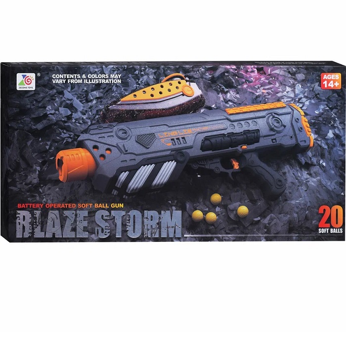 Бластер "Десант" с мягкими пулями, в коробке УТМ01459897