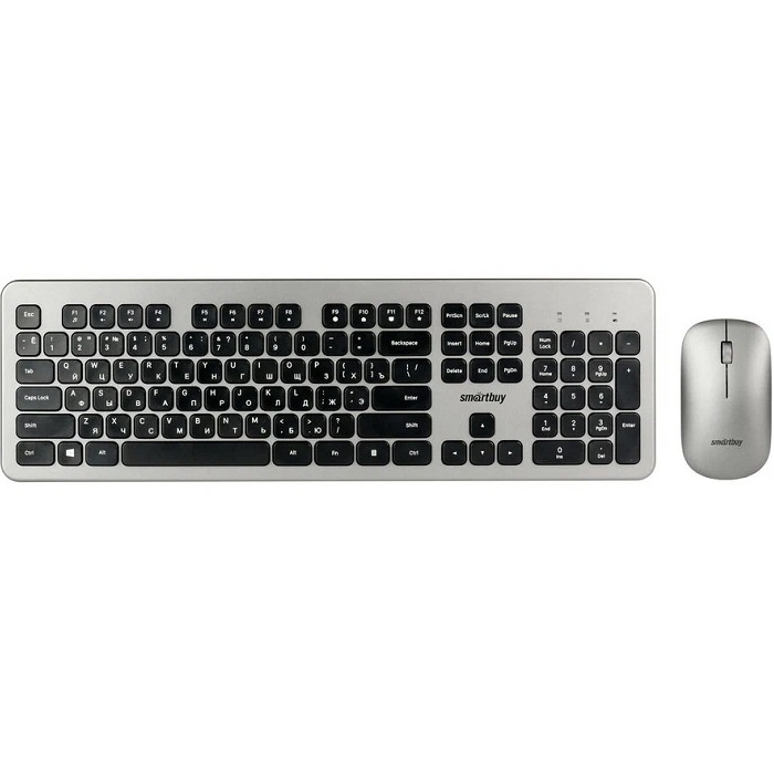 Клавиатура+мышь БП SMARTBUY 233375AG-GK серо-черный