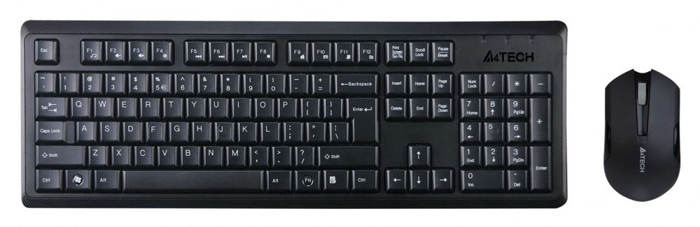 Клавиатура+мышь A4TECH V-Track 4200N черный