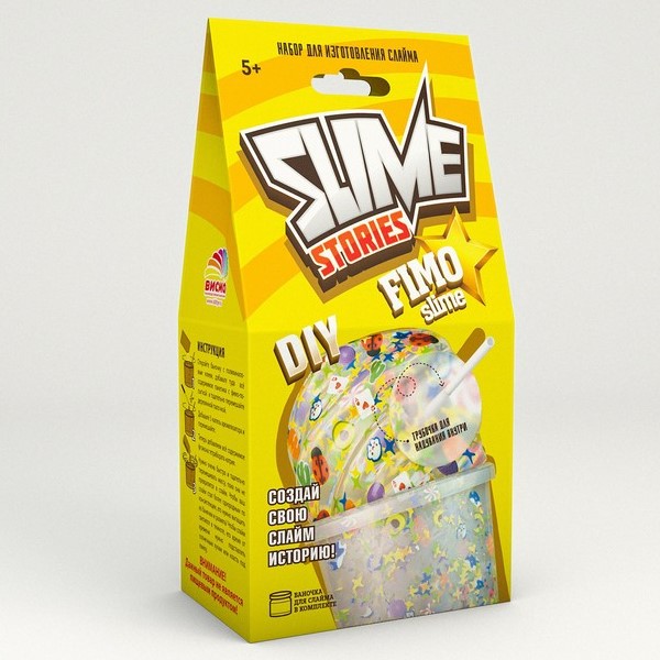 Набор для опытов и экспериментов «Slime Stories. Fimo» серия «Юный химик»