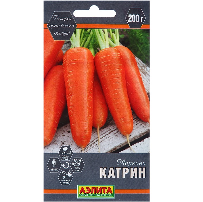 Семена Морковь Катрин   Галерея оранжевых овощей Ц/П 2г 10221116