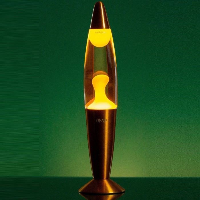 Лава-лампа Amperia Rocket Golden (35 см)