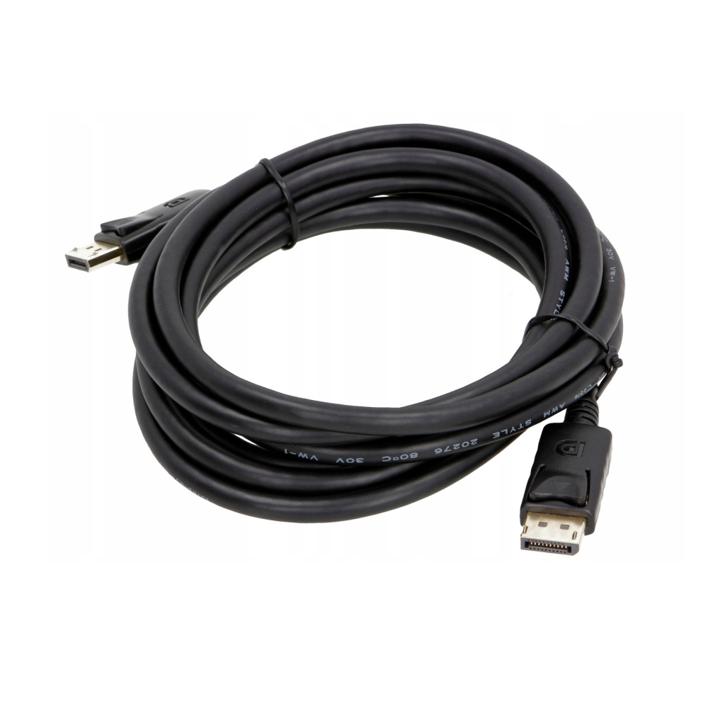 Кабель DisplayPort <--> DisplayPort  3.0м EXEGATE EX284913RU <EX-CC-DP-3.0> v1.2, позол. контакты