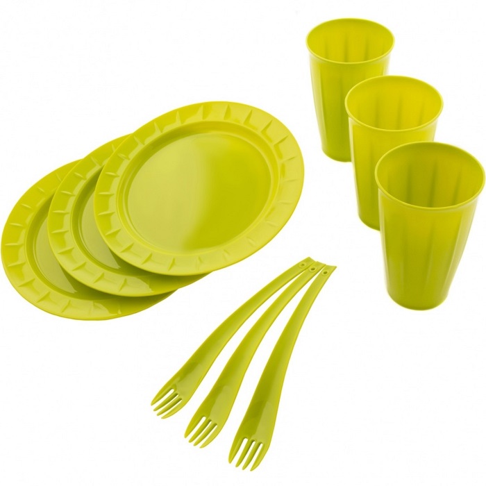 Набор для пикника Palisad Camping, на 3 персоны, 9 предметов