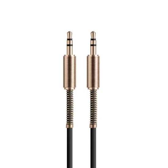 Кабель Jack 3.5 <--> Jack 3.5  1.0м JD-261 Черный