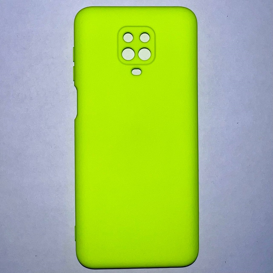 Силиконовый чехол NANO для Xiaomi Redmi NOTE 9 PRO/9S (2020) салатовый