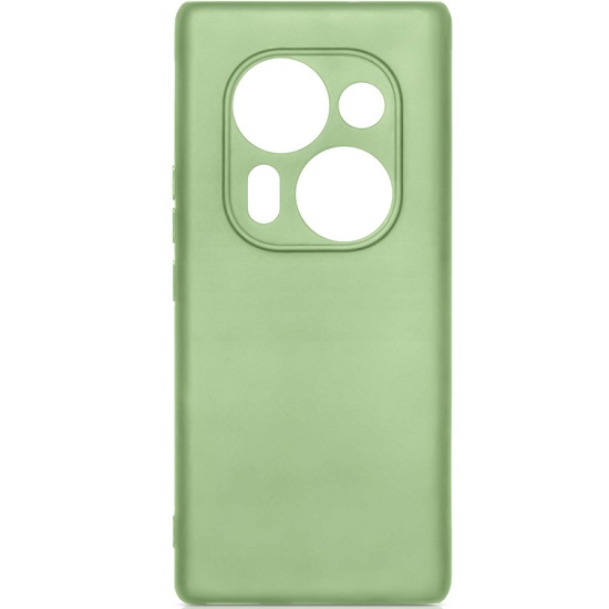 Силиконовый чехол DF для Tecno Phantom X2/X2 Pro DF tCase-18 (light green)