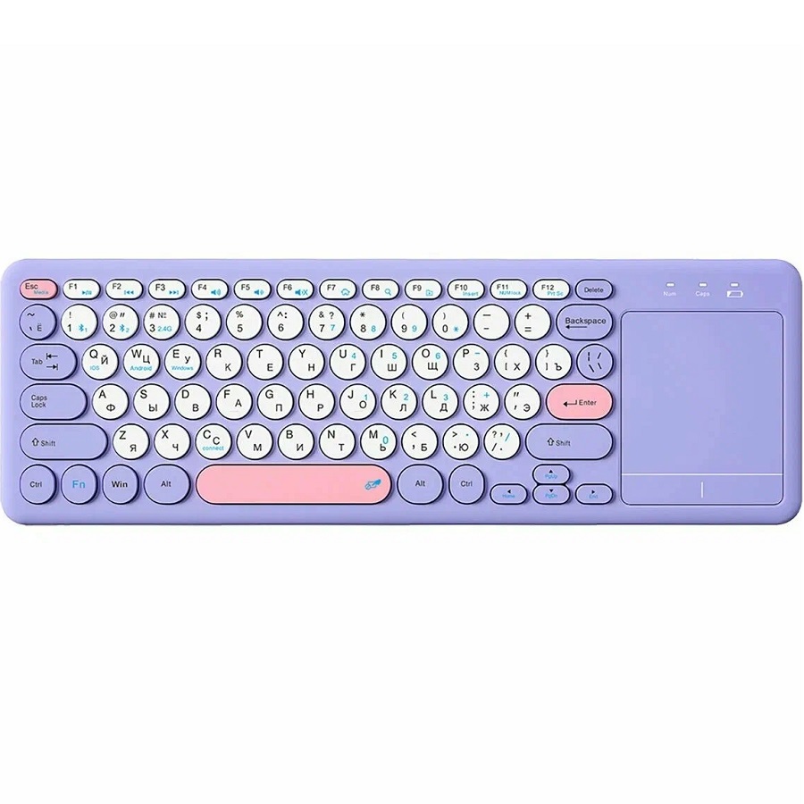 Клавиатура БП OLMIO WK-35 пурпурная