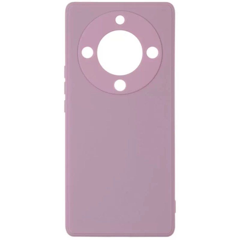 Задняя накладка ZIBELINO Soft Matte для Honor X8 4G (сиреневый) с микрофиброй