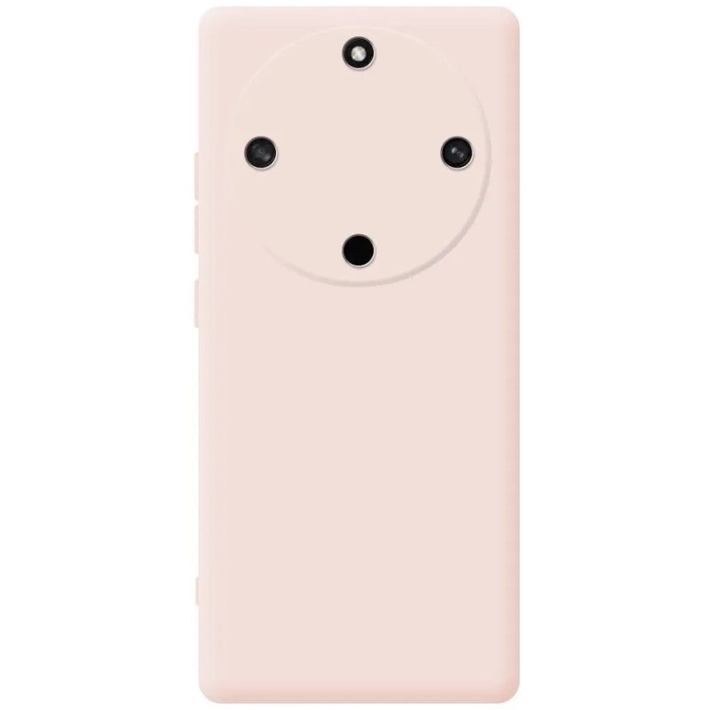 Задняя накладка SILICONE COVER для Honor X9 5G №19 Пудра