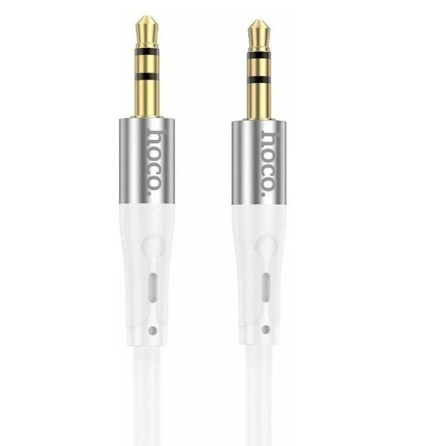 Кабель Jack 3.5 <--> Jack 3.5  1.0м HOCO UPA22 Белый