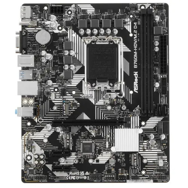 Материнская плата ASROCK  B760M-HDV/M.2 D4