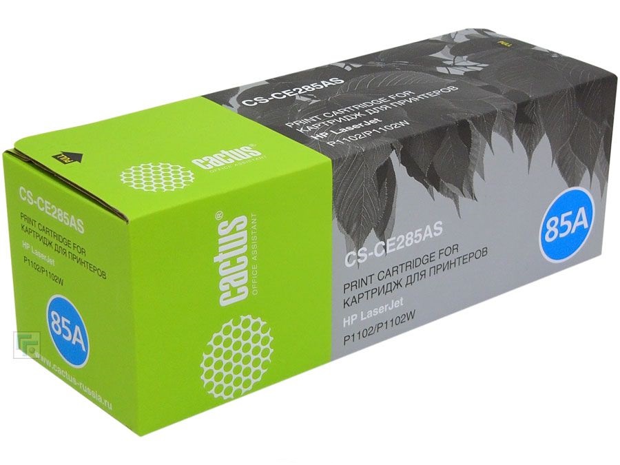Картридж лазерный CACTUS CS-CE285A/S для принтеров HP LaserJet  P1102/P1102W/M1130/M1132, чёрный, 1600 стр.