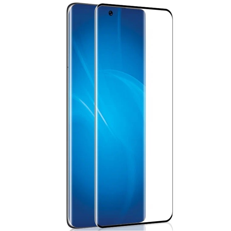 Противоударное стекло 3D DF для Xiaomi 12 Pro/13 Pro/13 Ultra DF xiColor-105 (black)