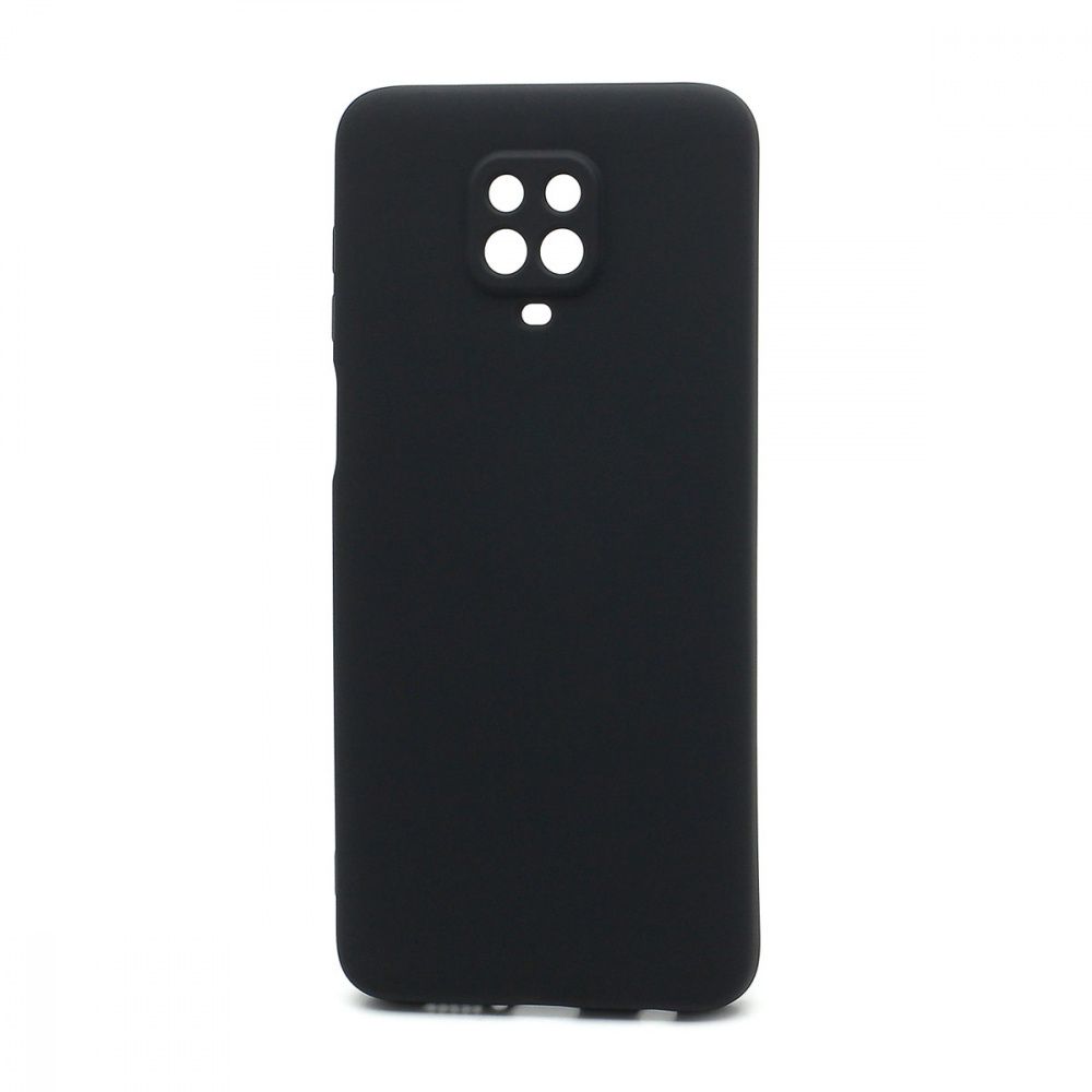 Силиконовый чехол SILICONE Case NEW ERA для Xiaomi Redmi Note 9S/Note 9 Pro черный