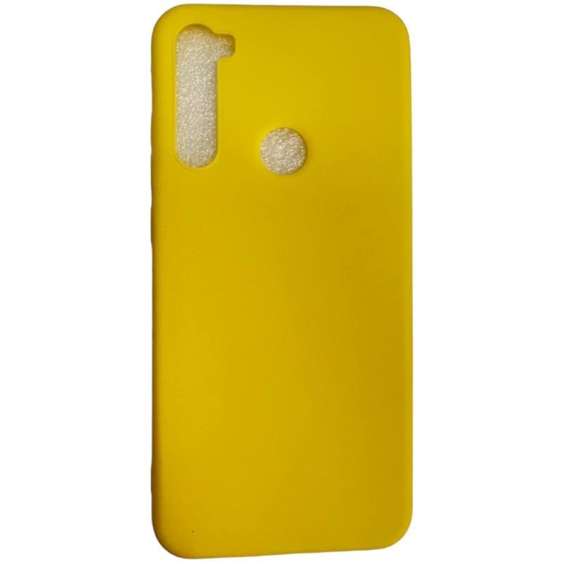 Задняя накладка ZIBELINO Soft Matte для Xiaomi Redmi Note 8T (Yellow)