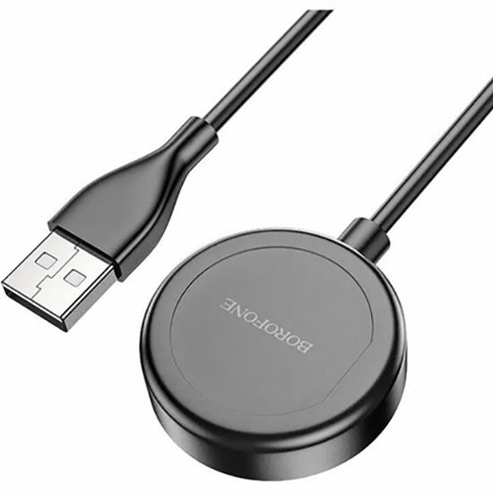Кабель зарядки для часов SAMSUNG магнитный BOROFON BQ24 чёрный