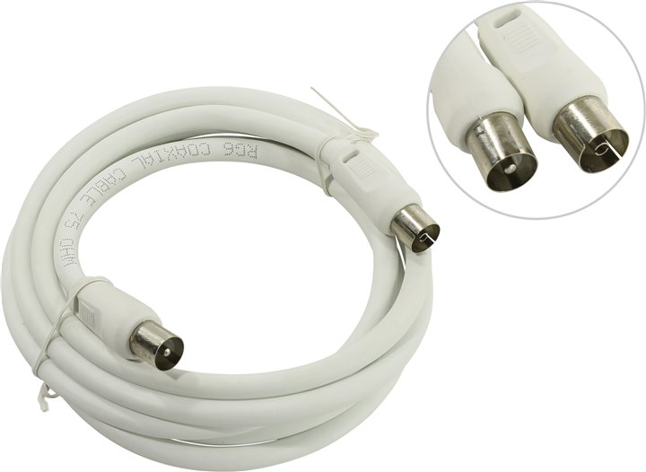 Кабель-удлинитель ТВ антенный  1.8м SMARTBUY KTV231-125