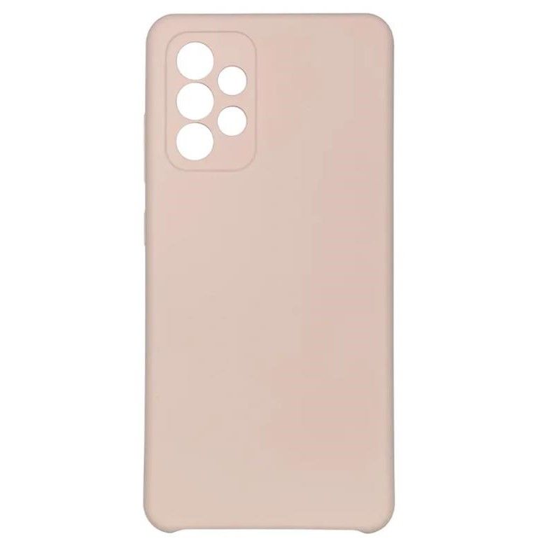 Задняя накладка SILICONE CASE для Samsung Galaxy A32 (Розовый песок)