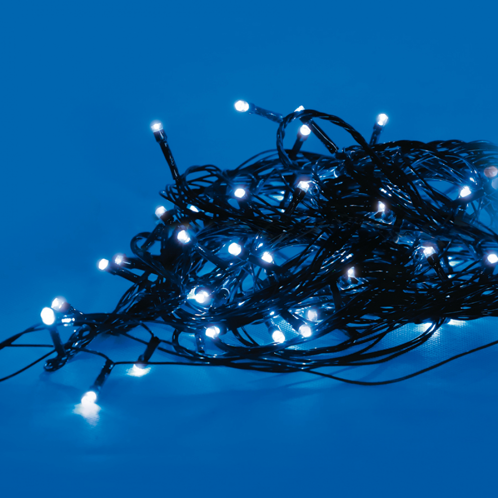 Гирлянда "Нить" 5 м, свечение холодное белое, ULD-S0500-050/DGA, IP20
