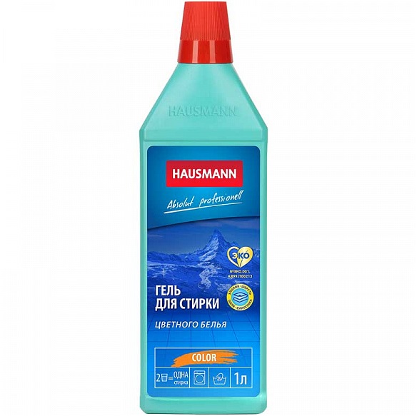 Гель для стирки цветного белья HAUSMANN HM-CH-02 006, 1л