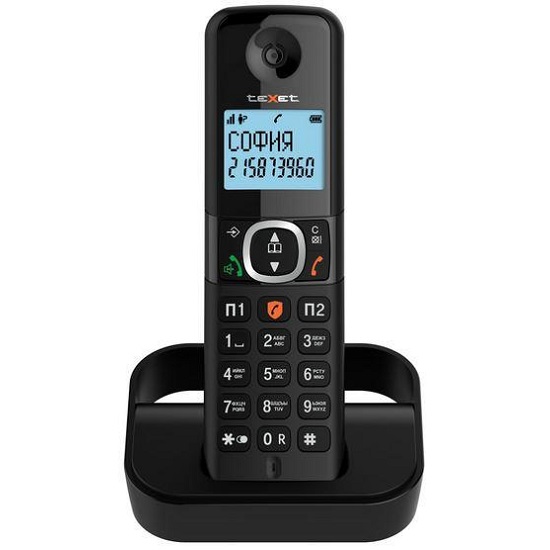 Радиотелефон TEXET TX-D5605A черный