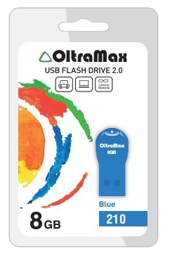 USB  8Gb OltraMax 210  Blue