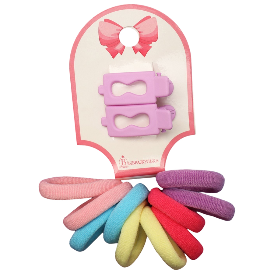 Набор для волос Выбражулька «Карамель» бесконечность, сиреневый 10309456