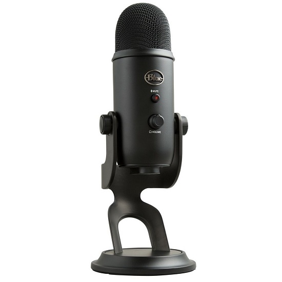 Микрофон Blue Yeti Blackout черный