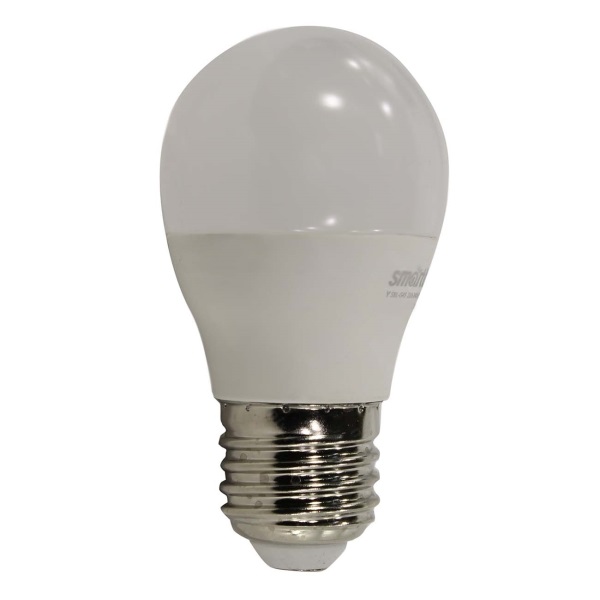 Лампа светодиодная SMARTBUY G45 12W/3000K/E27 (теплый свет)