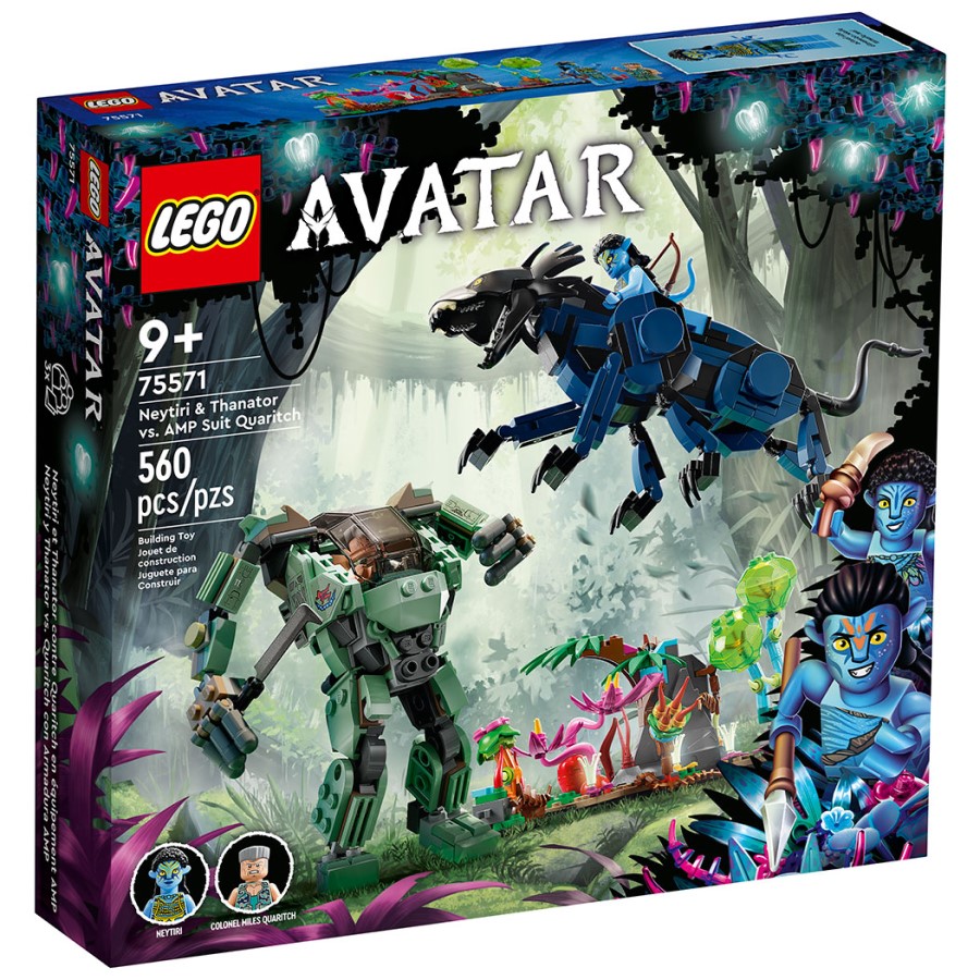 Конструктор LEGO Avatar 75571 Нейтири и Танатор против AMP-робота Куорича