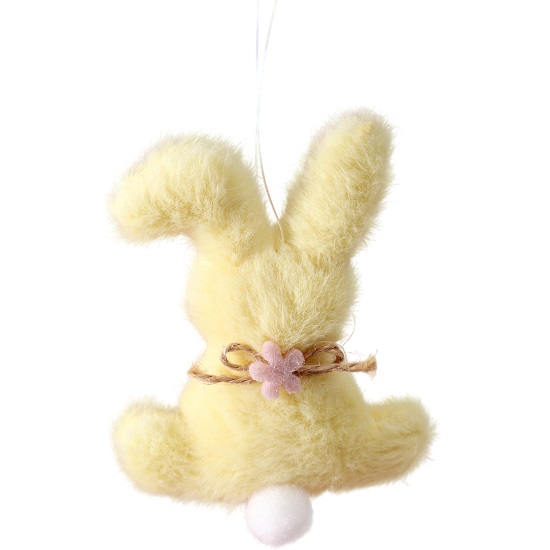 Мягкая игрушка на пасху «Зайчик» на подвесе, 11 см, МИКС 9954571
