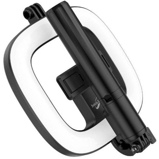 Монопод селфи HOCO LV03 Plus, Showfull, чёрный