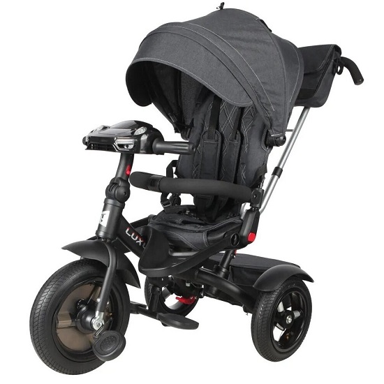 Велосипед 3-колесный TECH TEAM Luxury черный